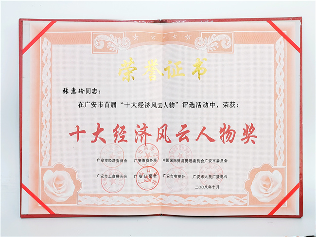 十大经济风云人物