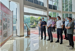 前锋区委书记张伟深入慧博（集团）调研党建工作